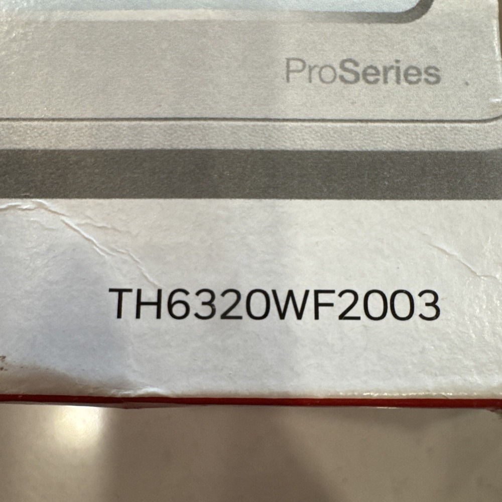 Honeywell T6 Pro Digital Programmable Thermostat - TH632OWF2003 Open Box - Picture 9 of 9